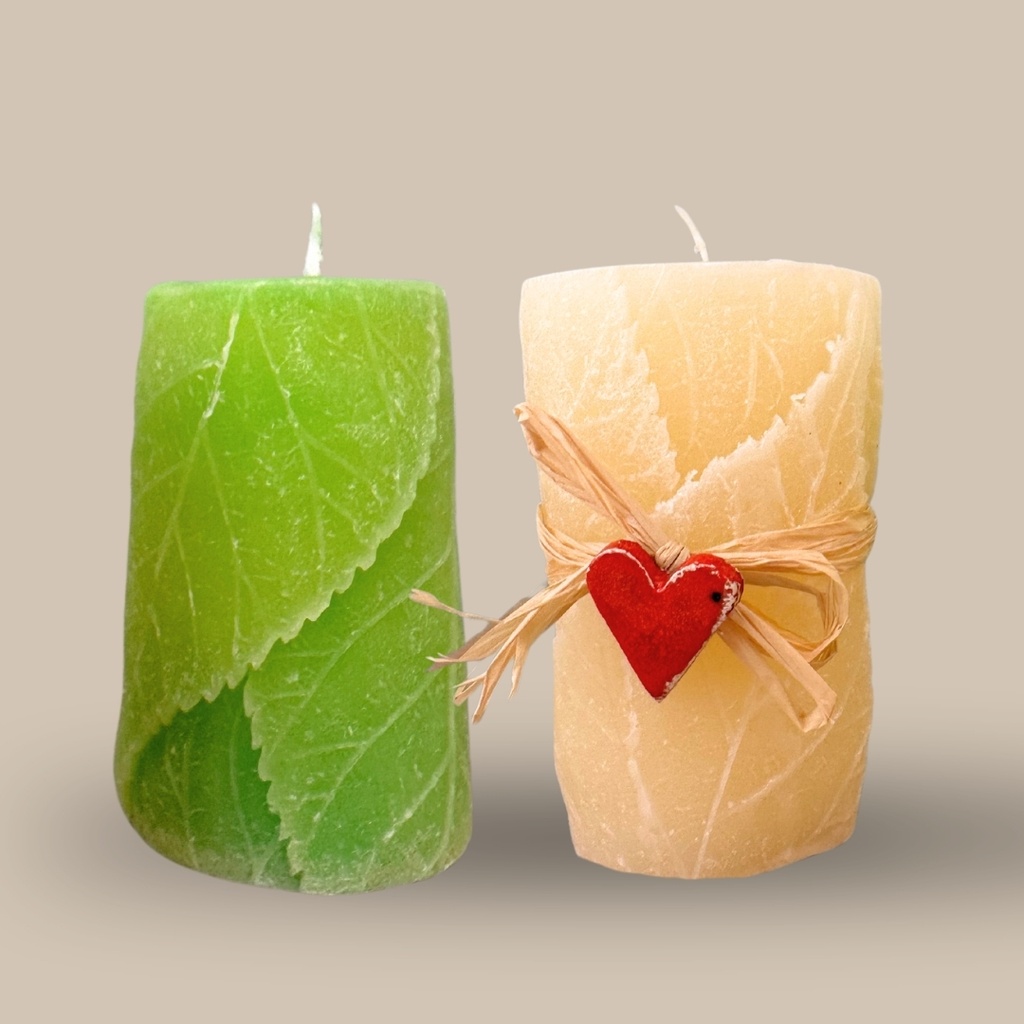 Espelma artesanal fulla