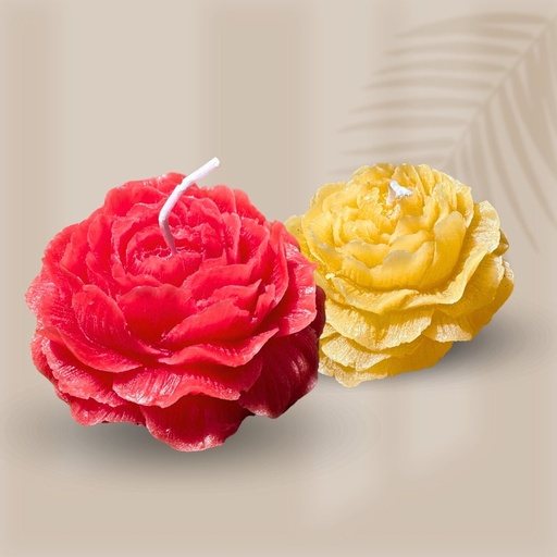 Espelma artesanal flor